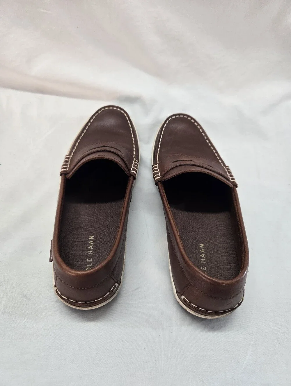 Cole Haan Men's Men's Size 10M Hyannis Penny Loafers Brown